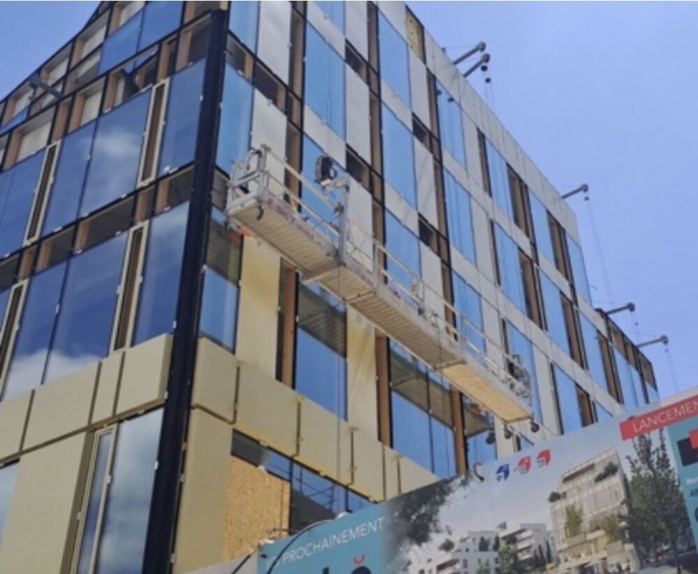 Les Echos Alu bois Wicona